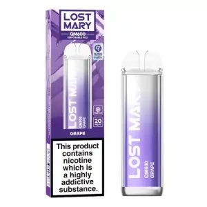 Grape Lost Mary QM600 Disposable Vape